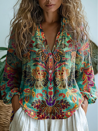 Laura | Stampa d'Arte Floreale Vintage per Donne