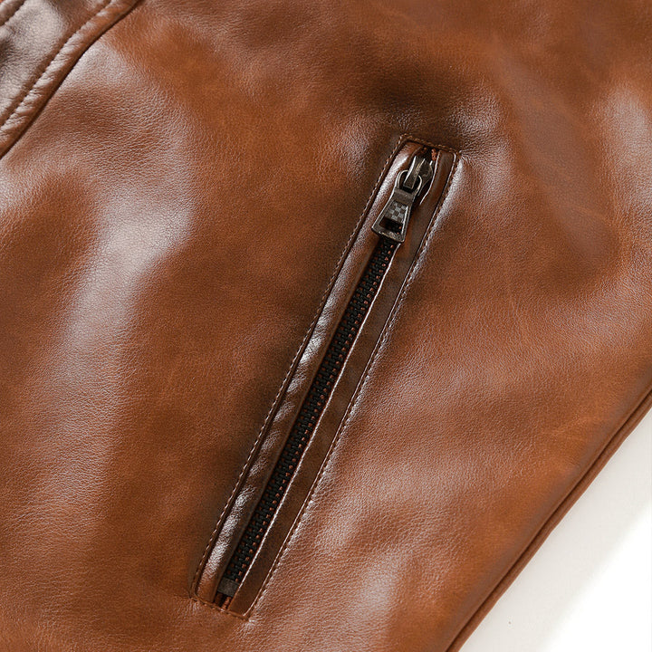 Giacca in Pelle Roadster