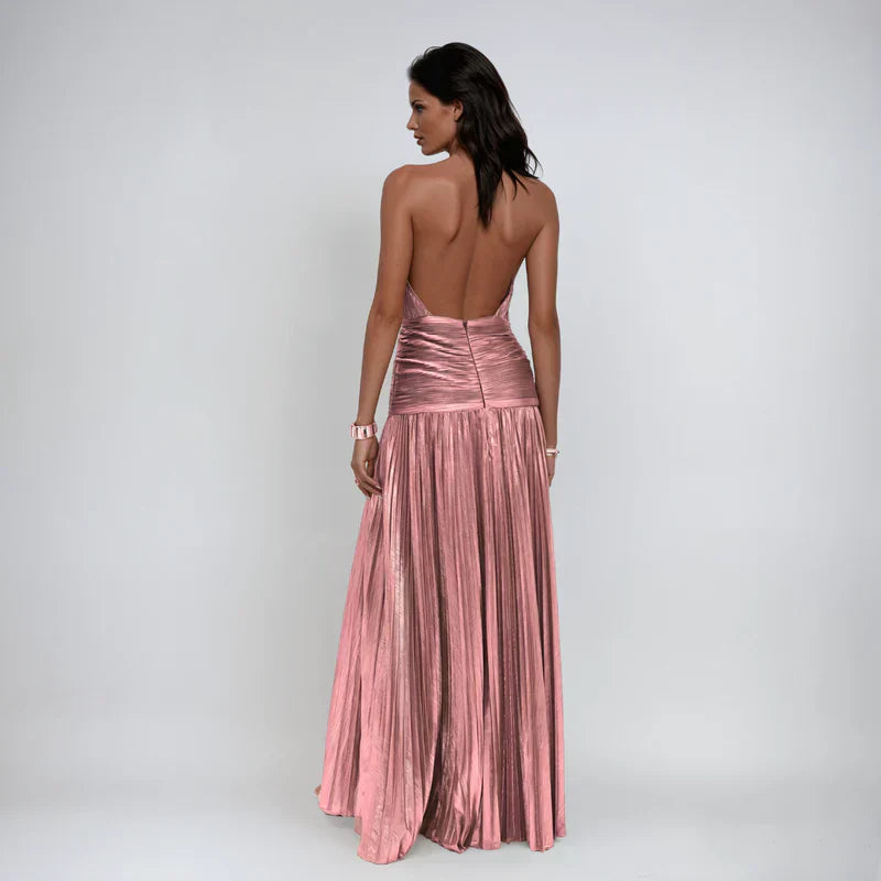 Emma | Vestito Halter con Schiena Scoperta