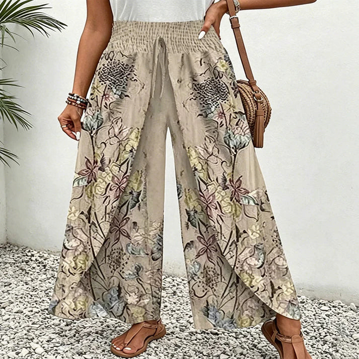 Samira - Pantaloni Fluidi Stampati