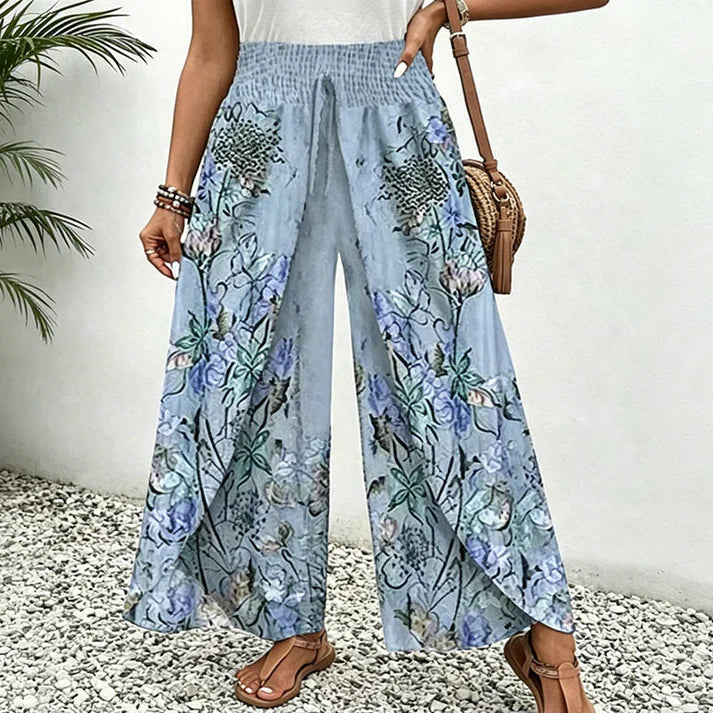 Samira - Pantaloni Fluidi Stampati