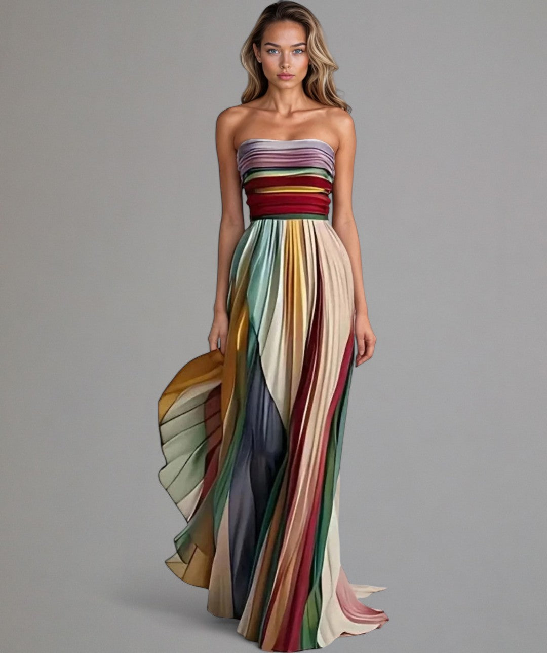 Nova | Abito Elegante Senza Spalline